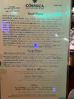 Cósmica Menu Photo 3