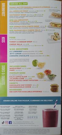 Tropical Smoothie Cafe Menu Photo 3