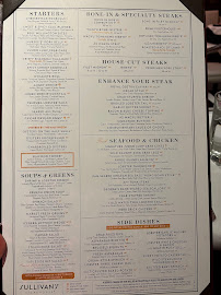 Sullivan's Steakhouse Menu Photo 3