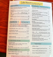 Mason Diner (Cafe Mason) Menu Photo 4