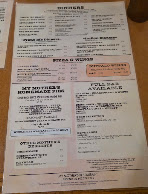 My Mother's Restaurant Menu Photo 1