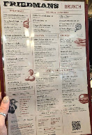 Friedman's Menu Photo 2