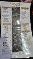 Paschal's Restaurant & Bar Menu Photo 1