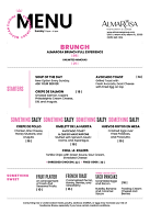 AlmaRosa Restaurant & Lounge Menu Photo 3