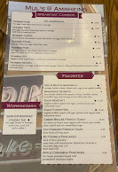 Amrheins Restaurant Menu Photo 4