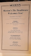 Morton's The Steakhouse Menu Photo 5