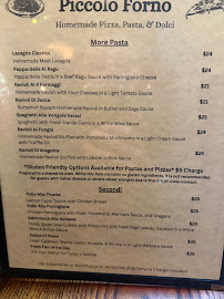Piccolo Forno Menu Photo 2