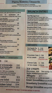Mason Diner (Cafe Mason) Menu Photo 2