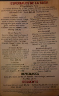 El Coyote Mexican Restaurant Menu Photo 5