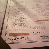Sullivan's Steakhouse Menu Photo 4