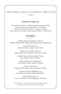 The Terrace and Outdoor Gardens at the Times Square EDITION Menu Photo 2