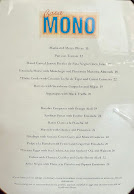 Casa Mono Menu Photo 4