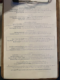 Joule Menu Photo 1