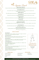 Sola Miami Beach Menu Photo 3