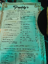 Freddy’s Chophouse Menu Photo 4