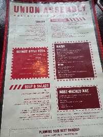 Union Assembly Menu Photo 3