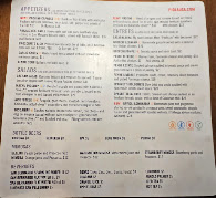 Piola Italian Restaurant Miami Beach Menu Photo 3