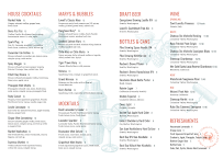 Lowell's Restaurant Menu Photo 1