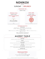 Novikov Miami Menu Photo 4