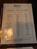 Stan's DC Restaurant Menu Photo 2