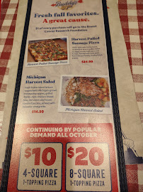 Buddy's Pizza Menu Photo 3