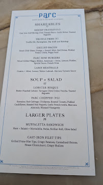 Parc Menu Photo 3