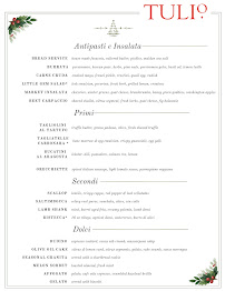 Tulio Menu Photo 1