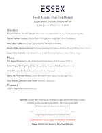 Essex Menu Photo 5