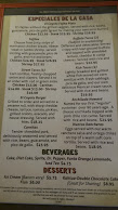El Coyote Mexican Restaurant Menu Photo 3