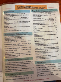 Mason Diner (Cafe Mason) Menu Photo 3