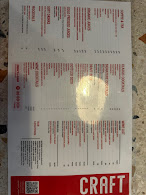 CRAFT Bayside Menu Photo 1