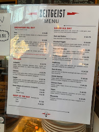 Zeitgeist Coffee Menu Photo 3