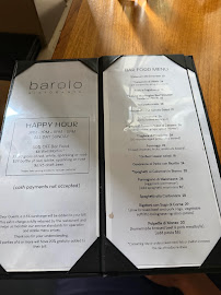 Barolo Ristorante Menu Photo 5