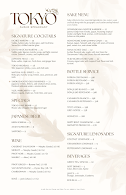 Tokyo Sushi Menu Photo 3