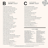 Buga Korean BBQ Restaurant Menu Photo 1