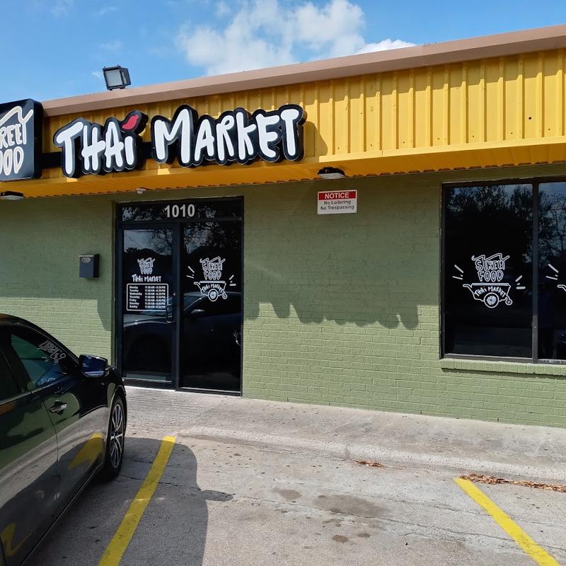 Street Food Thai Market in Houston