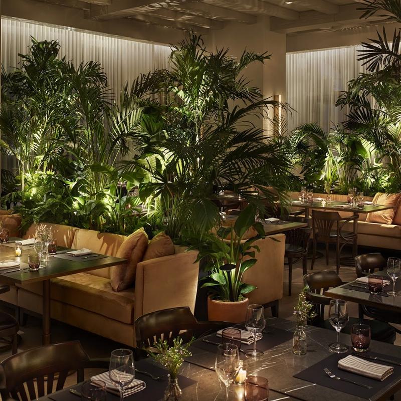 The Terrace and Outdoor Gardens at the Times Square EDITION